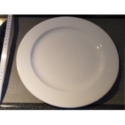 LO30 assiette plate ø 30 cm blanche minimum 25 / maximum 400 