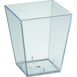 Verrine 150 ml SQUARE 2 transparente paquet 25 pièces